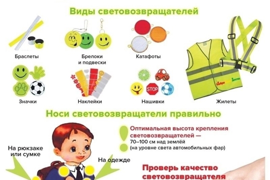 Светоотражатели.