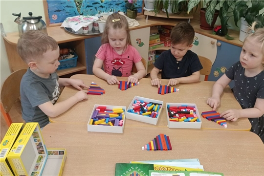 Палочки Кюизенера в кружке "Занимательная математика".