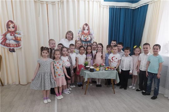Светлая Пасха в детском саду.