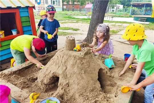 Польза песочницы в детском саду