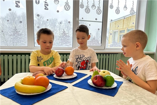 С детьми о фруктах