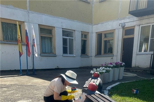 Субботник в ДОУ 122