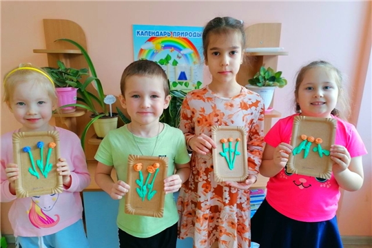 Тестопластика "Праздничные цветы"