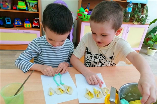 Тестопластика в детском саду