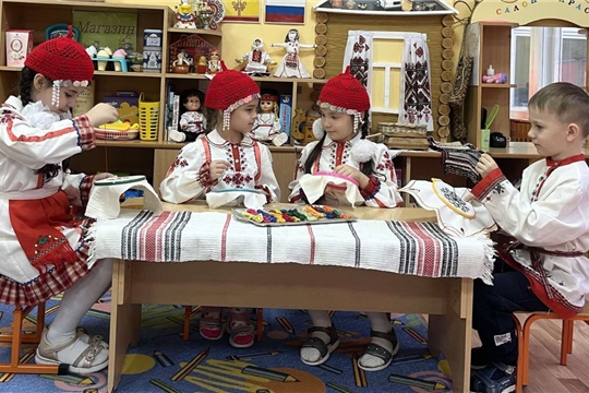 Чувашская вышивка