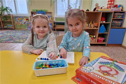 Мы с мозаикой играли