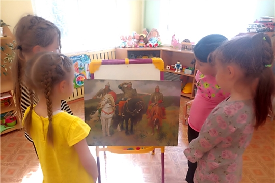 Воспитанники продолжают знакомиться с историей древней Руси