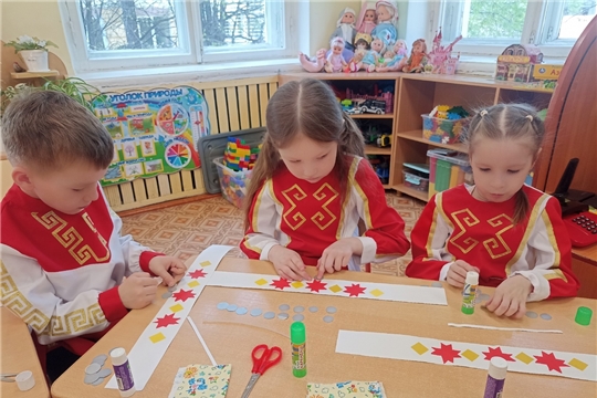 Красоту чувашской вышивки