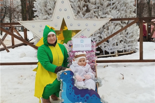 Сказочные санки в Новый год летят