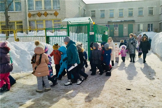 В детском саду прошла тренировочная эвакуация