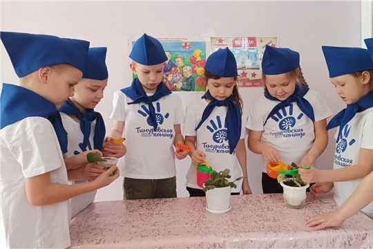 Акция "Цветок ветерану"