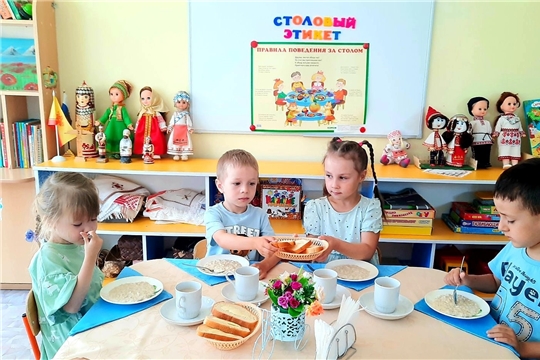 Столовый этикет для дошкольников