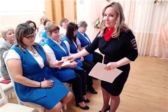 Встреча с оперуполномоченным УМВД по профилактике мошенничества
