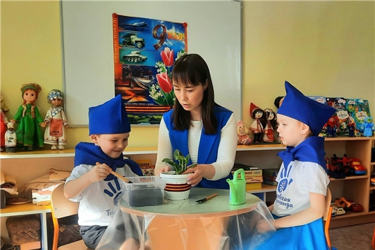 Городская акции "Цветок ветерану"