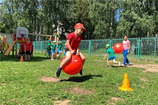 Спортивное лето. Веселые старты
