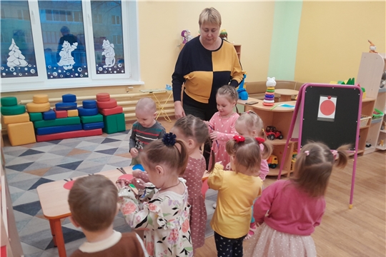 Отчётное занятие в кружке "Умники и умницы"