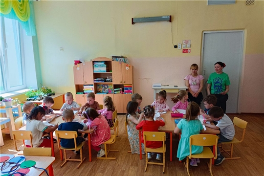Отчётное занятие в кружке "Умники и умницы"