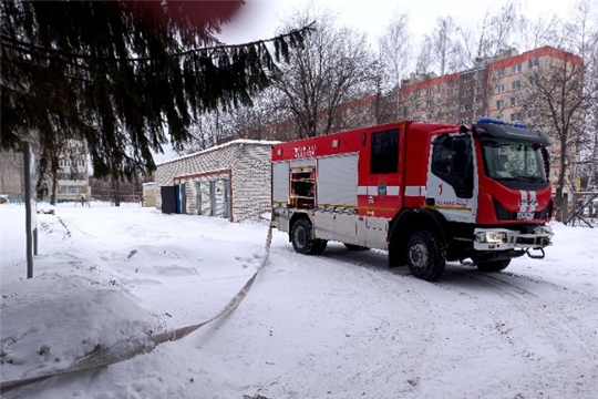В детском саду № 156 прошли пожарно-тактические учения