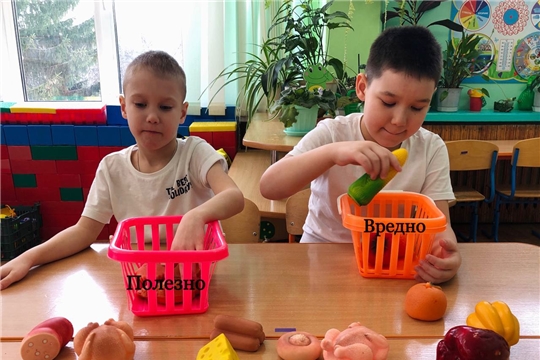 «Вредные и полезные продукты»