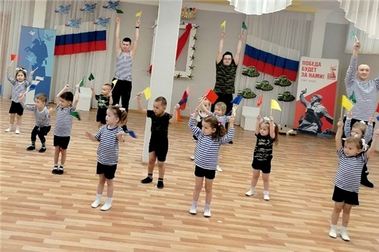 С папой на зарядку!