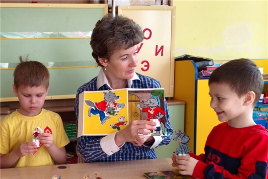 Мастерская для детей «Плоскостной театр по сказке «Волк и семеро козлят» (2 корпус)