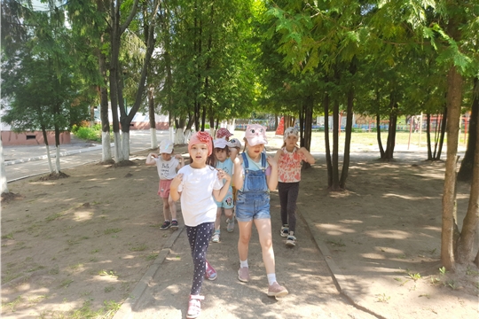 Оздоровительный бег в детском саду