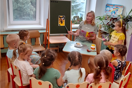 Медовый спас отметили в детском саду