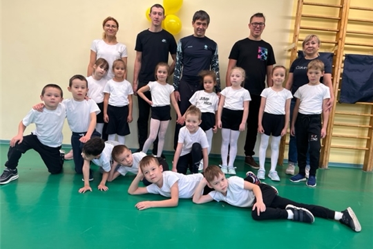 Веселые старты вместе с папами