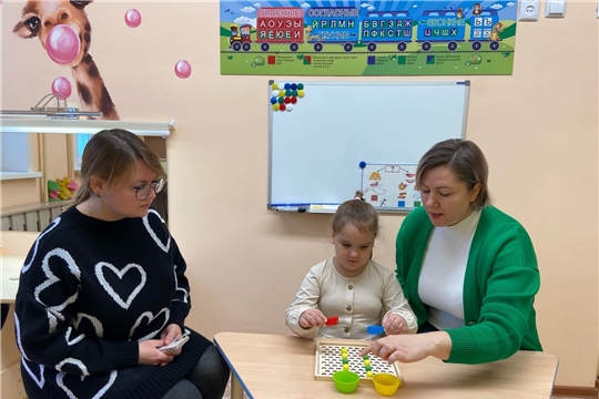 Отчетное занятие кружка "Речецветик"