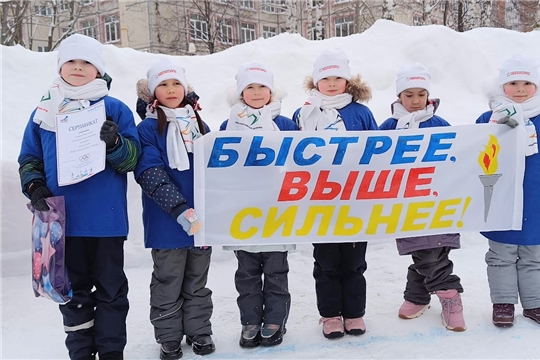 Дошколята приняли участие в IX городские Малых зимних Олимпийских играх