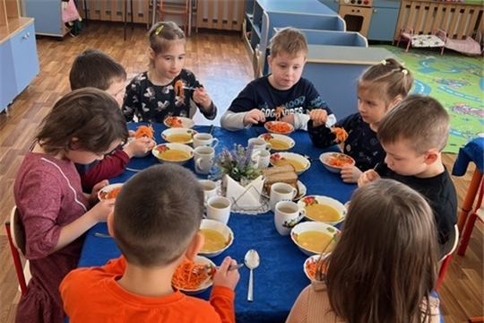 Морковный салат в меню детского сада