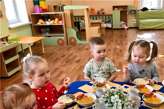 Весеннее меню в детском саду