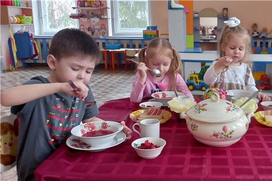 Здоровое и сбалансированное питание в детском саду
