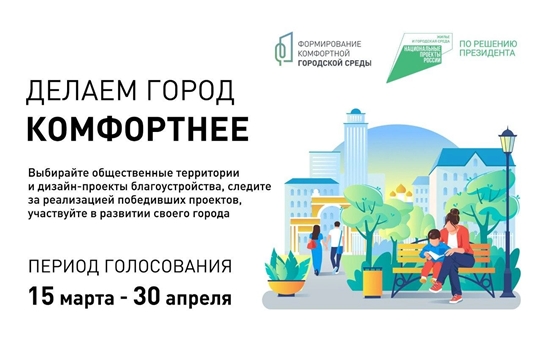 Голосуйте за объекты благоустройства