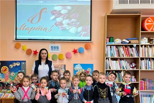 Конкурсно - игровая программа «Весенний переполох» в библиотеке им.М.Шумилова 