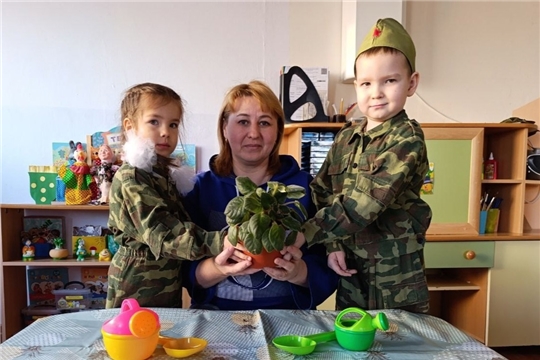 Акция "Цветок ветерану"