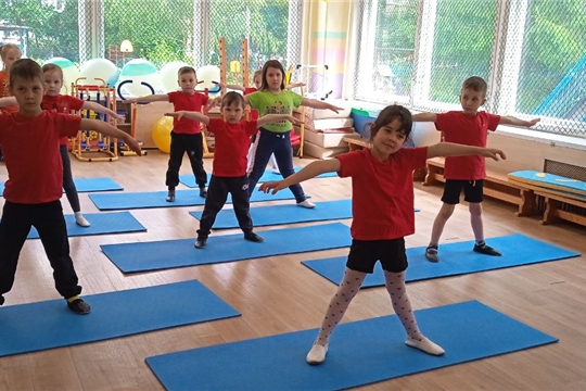 Летние занятия кружка "Baby Fit"
