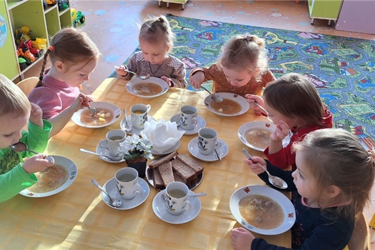 Культура питания в детском саду