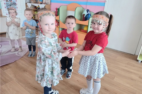 День чувашских игр в группе "Ласточка"