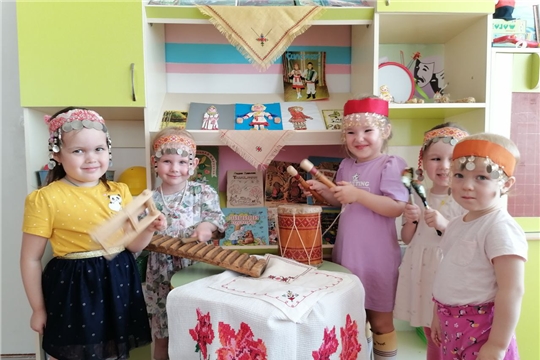 День чувашской песни в группе "Ласточка"