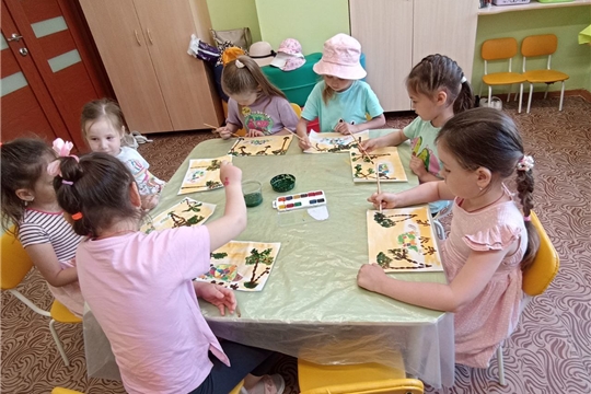 Новости кружка "Волшебные краски" 