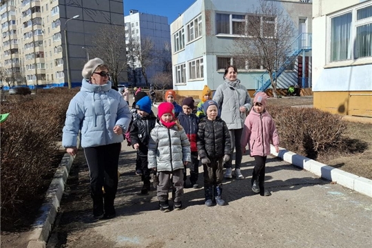 Подготовка к Параду дошколят и юнармейцев
