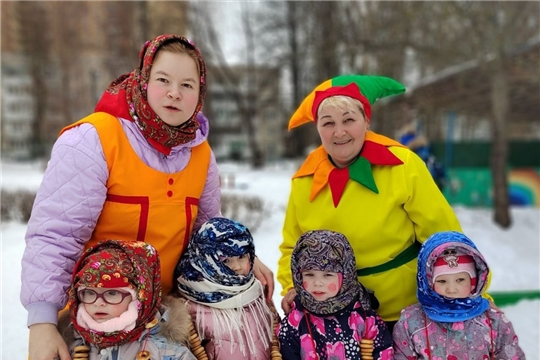 Масленица. Группа "Колобки"
