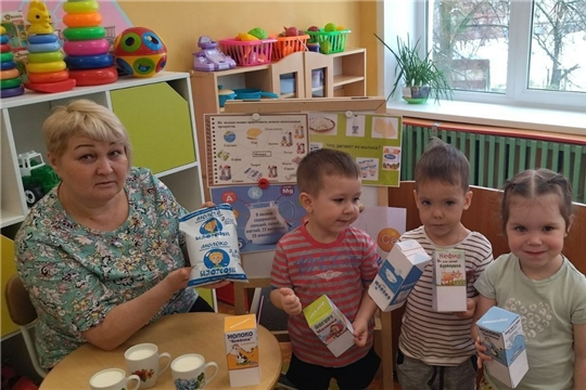 О пользе молочных продуктов в питании дошкольников