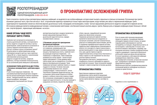О профилактике осложнений гриппа.