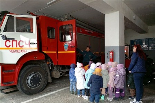 Экскурсия в пожарную часть