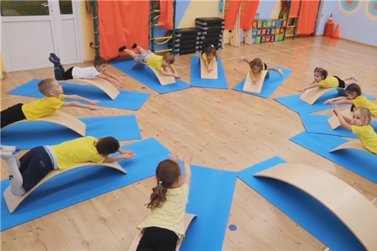 Кружок «Fit-zone» в МБДОУ «Детский сад № 184 «Калейдоскоп» г. Чебоксары