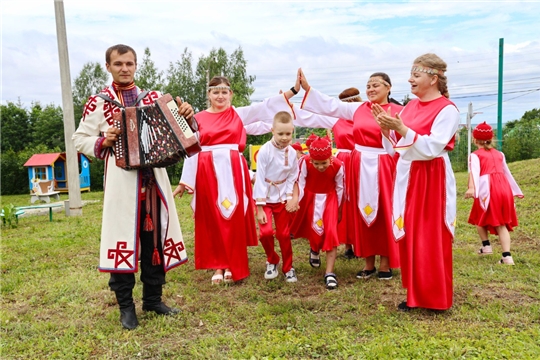 Празднование детского "АКАТУЙ"