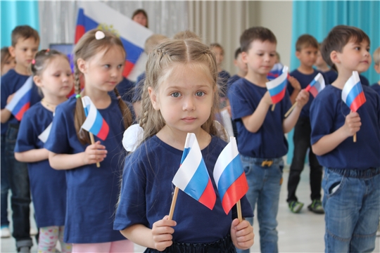 В детских садах города проходят мероприятия, приуроченные Дню России