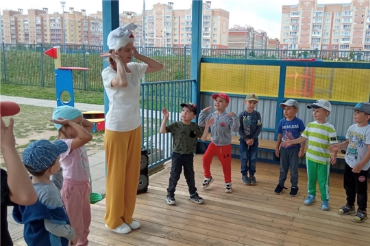 Музыкальные занятия в летний период времени